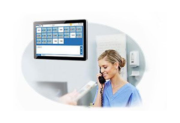 Diligent industrial control to help nurses station electronic whiteboard to provide better quality care services